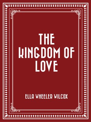 cover image of The Kingdom of Love